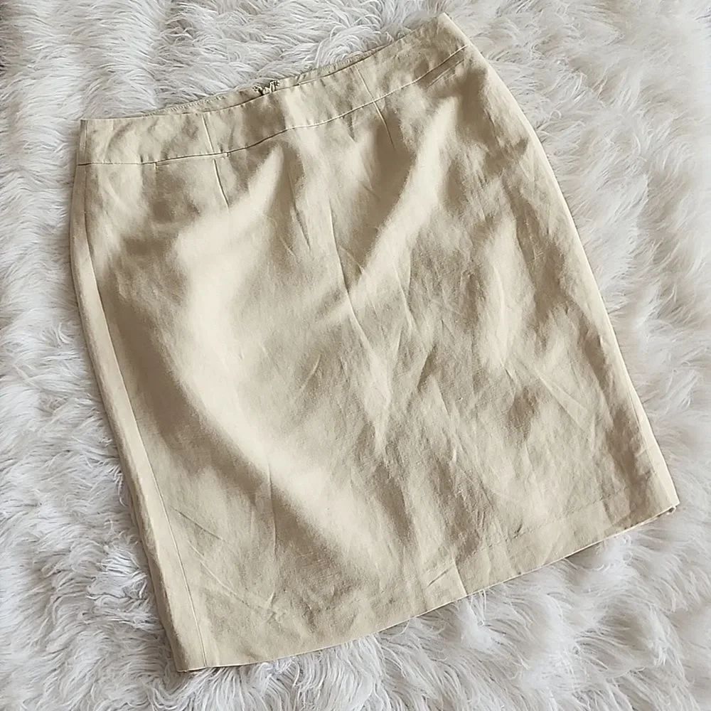 🍍Calvin Klein- Linen Skirt